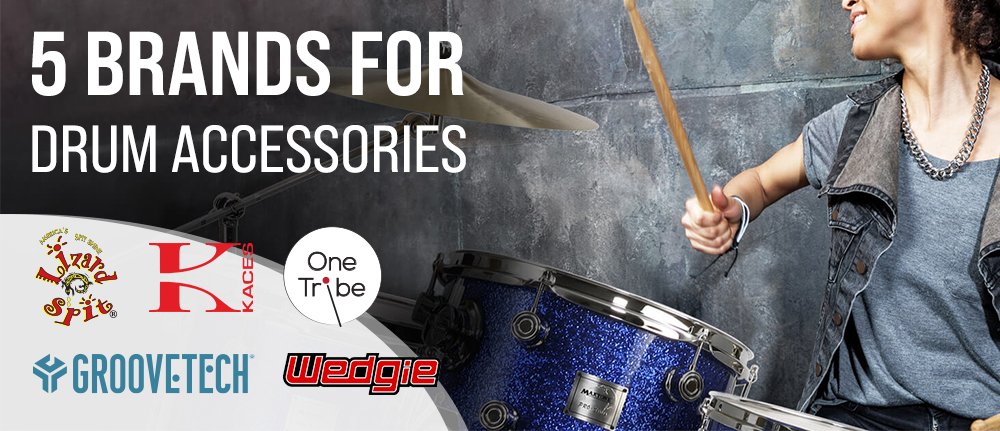 5 Brands for Drum Accessories