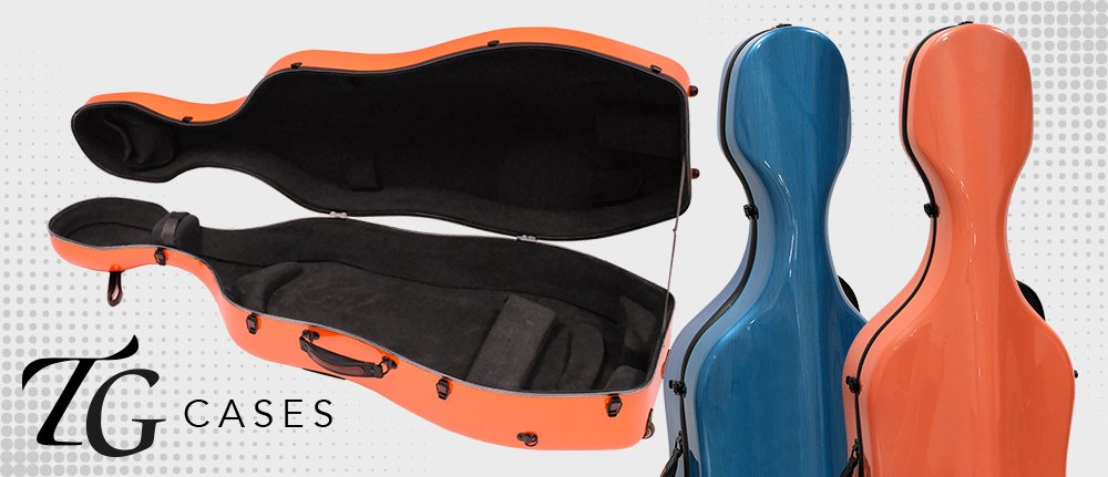 TG Cases Launch Polycarbonate Cello Cases in Dazzling Burnt Orange and Blurple