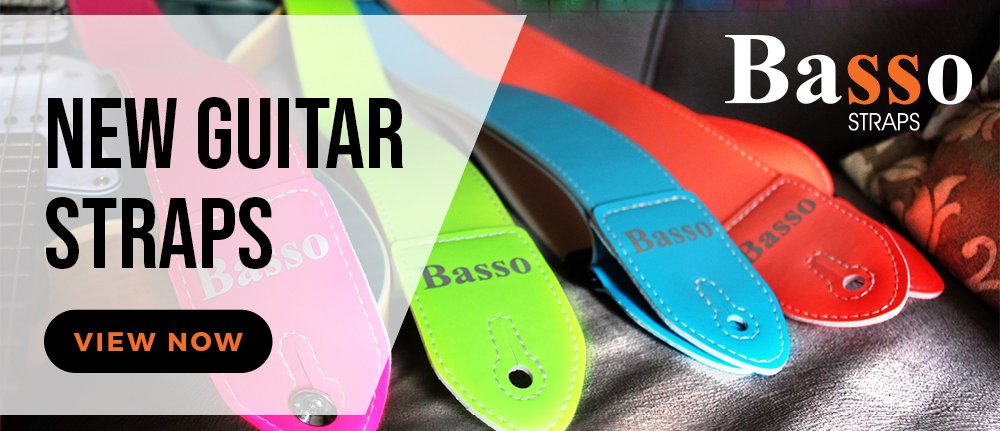 New Release Basso Guitar Straps