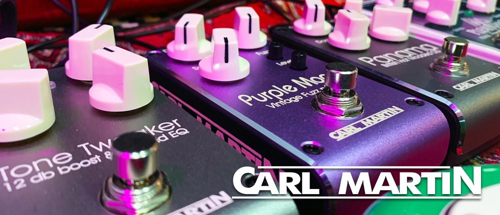 Just Landed! The Gold Standard in Guitar Pedals: Carl Martin