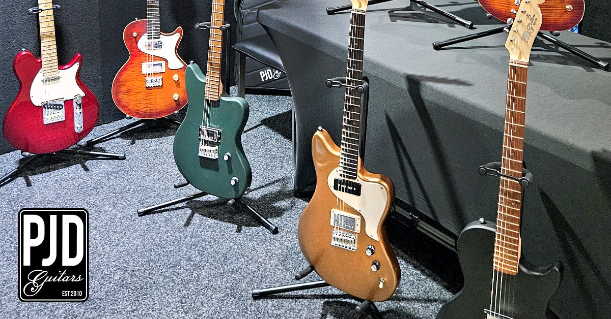 PJD Guitars Win Best in Show at Sydney Guitar Show 2026 at Australian Launch
